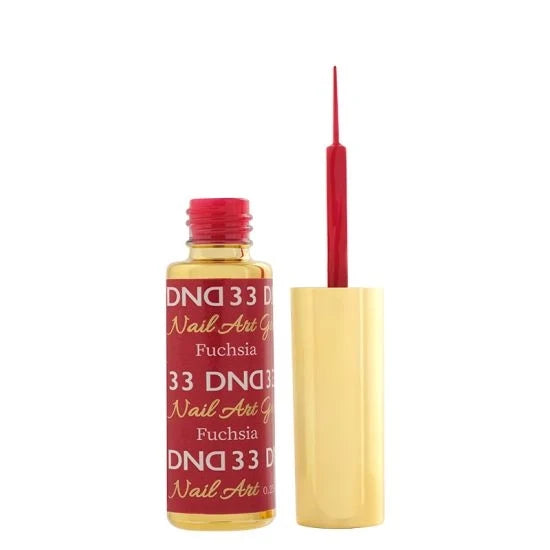 DND Nail Art Gel 33 Fuchsia