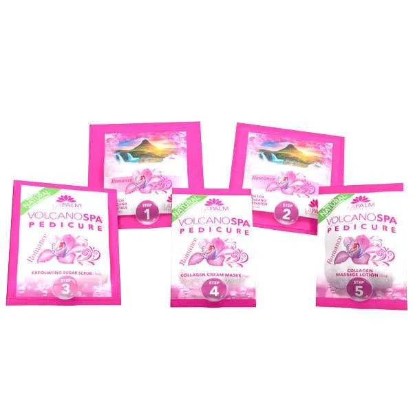 Volcano Spa “Romance” Eruption Pedicure 6 Step Kit