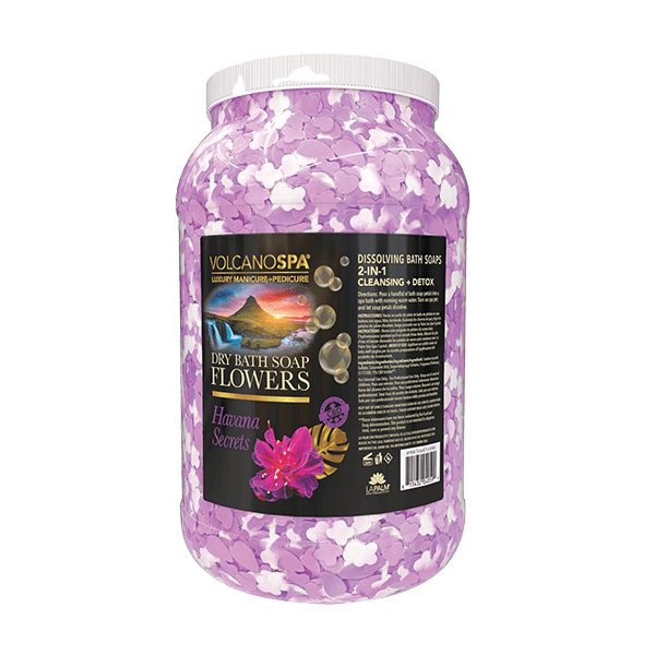 Volcano Spa Dry Bath Soap Flowers “Havana Secrets ” 12oz