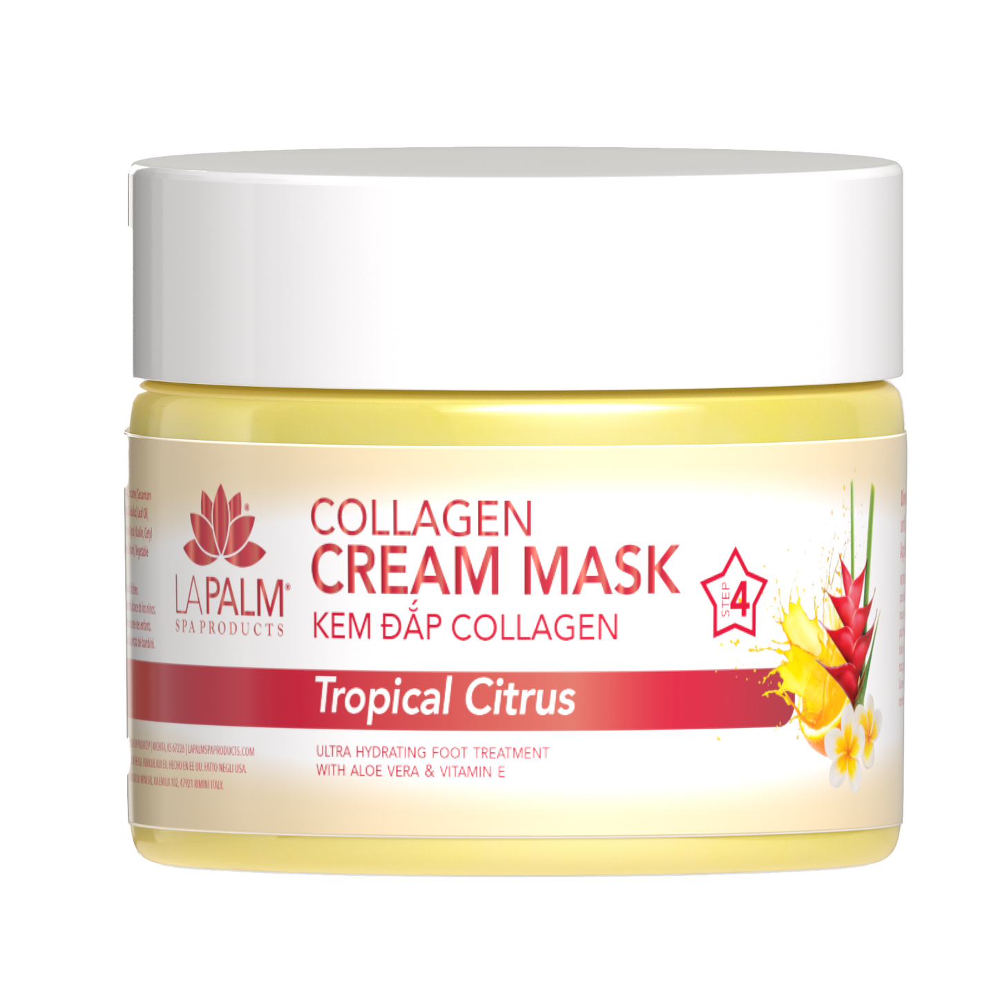 LA PALM Collagen Cream Mask “Tropical Citrus” 12oz