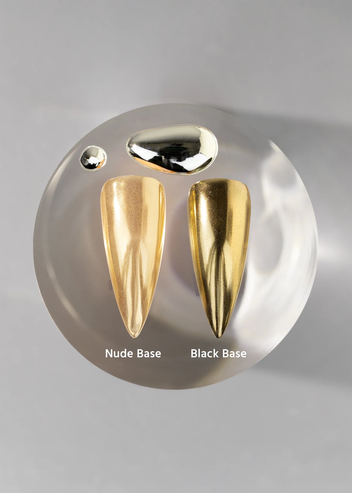 V BEAUTY PURE CHROME POWDER - GOLD