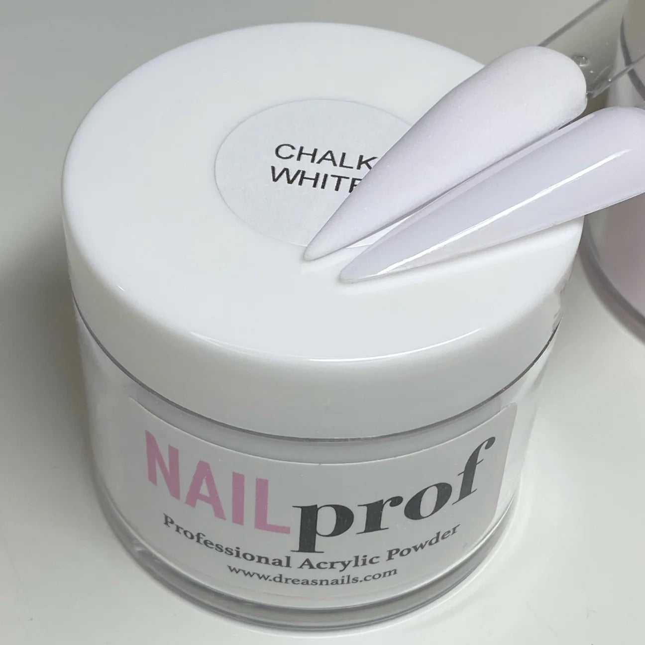 Nail Prof Chalk White 2oz Cover Acrylic