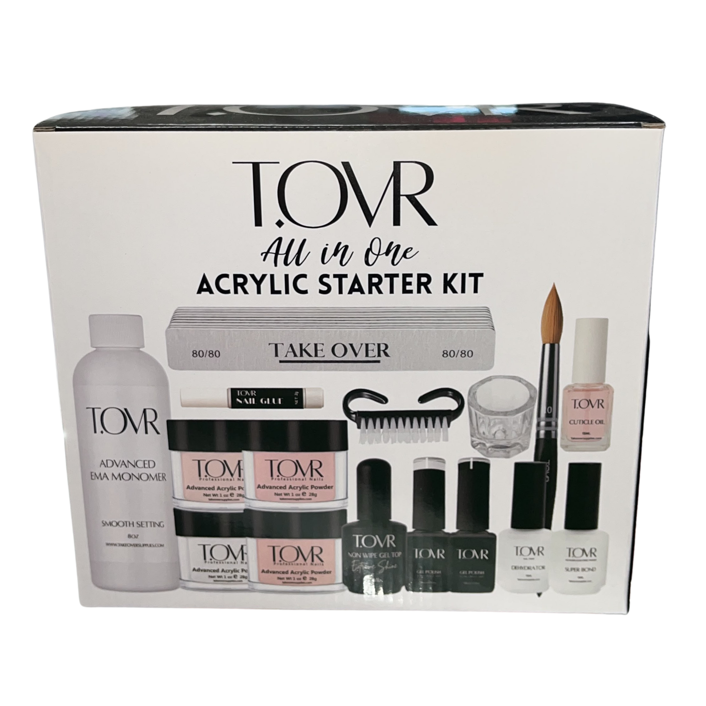 Take Over Complete Acrylic Starter Kit For Beginners and Professionals