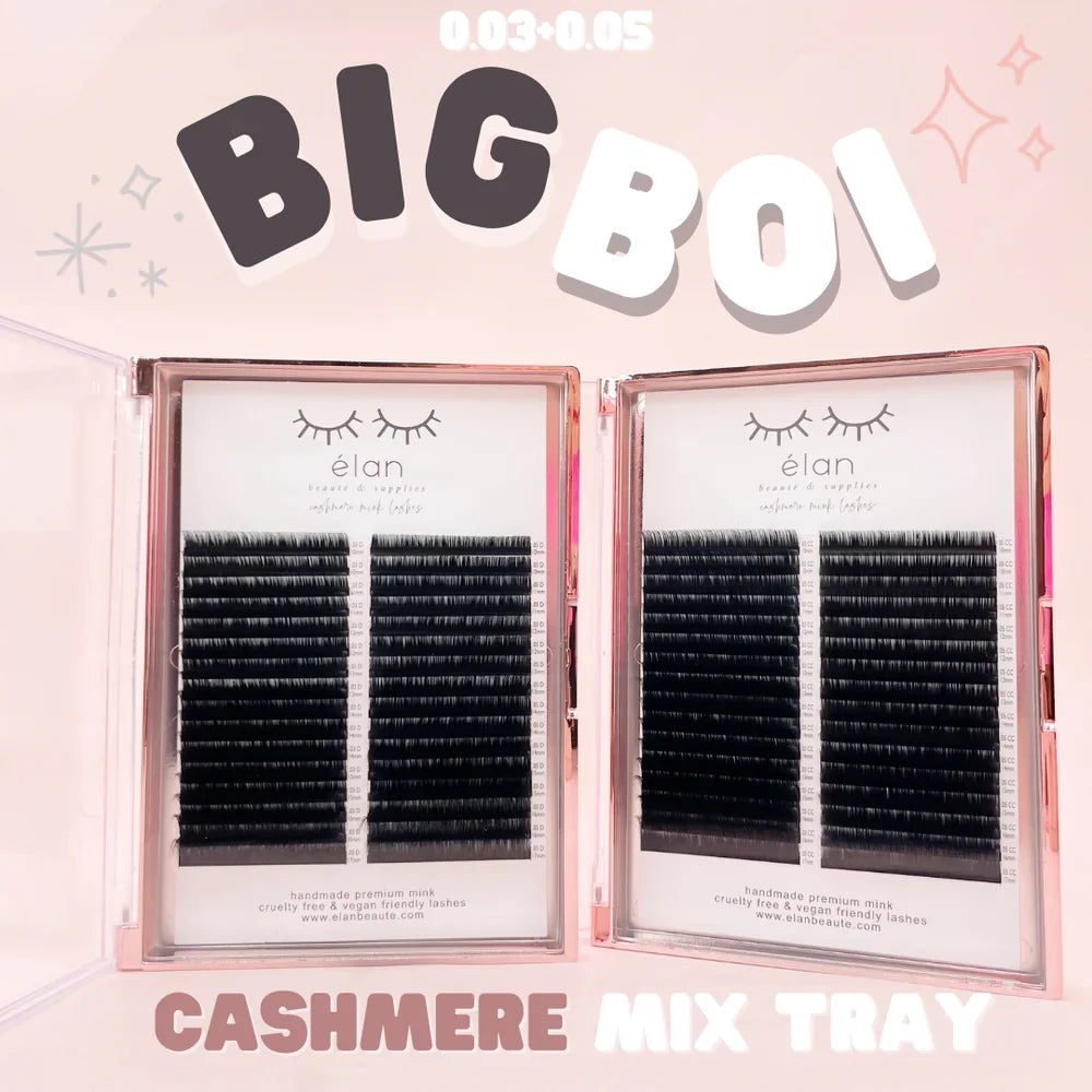 elan BIG BOI 0.03+0.05 CASHMERE MINK mix tray