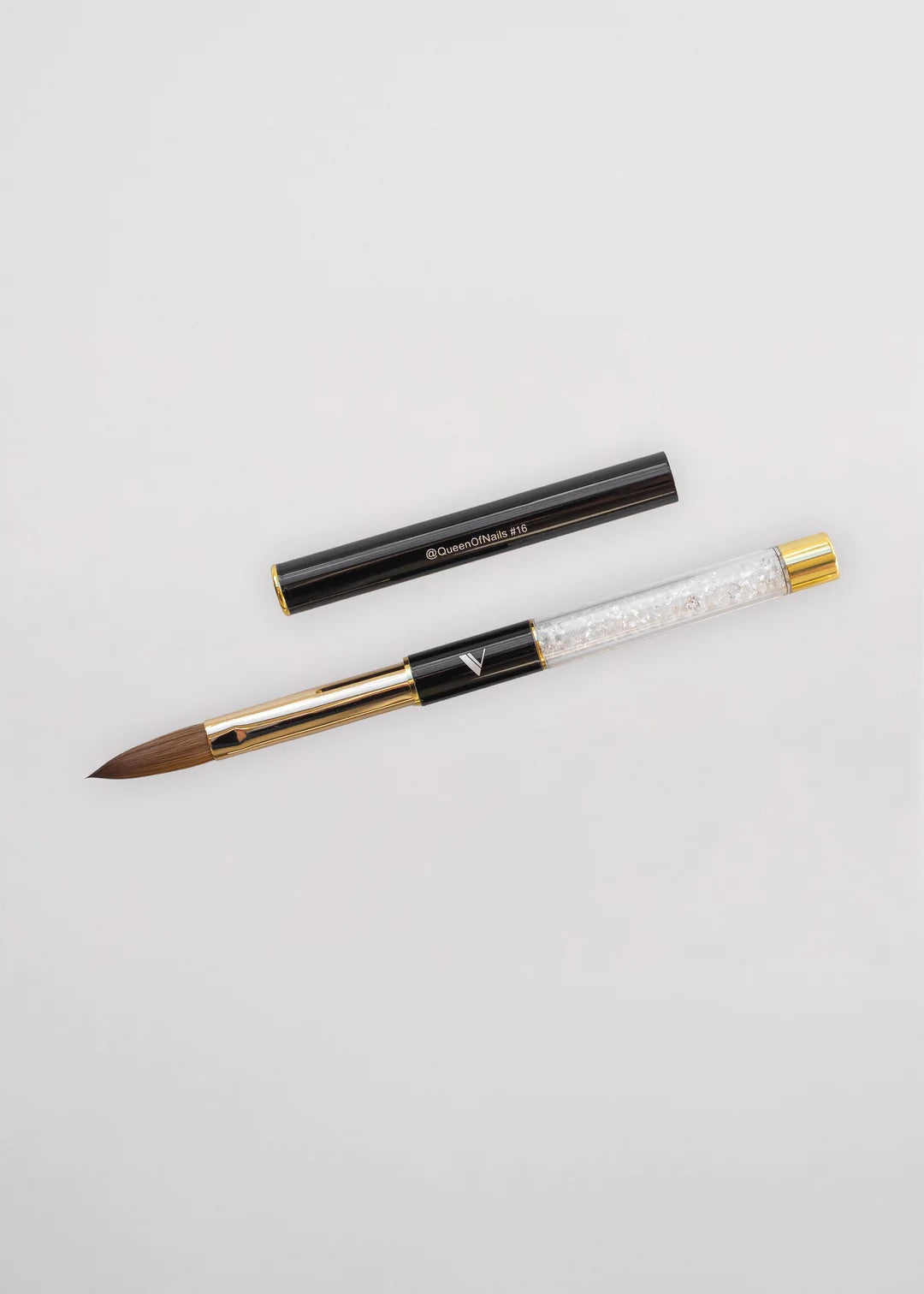 V Beauty Pure Kolinsky Brush - QUEENOFNAILS EDITION