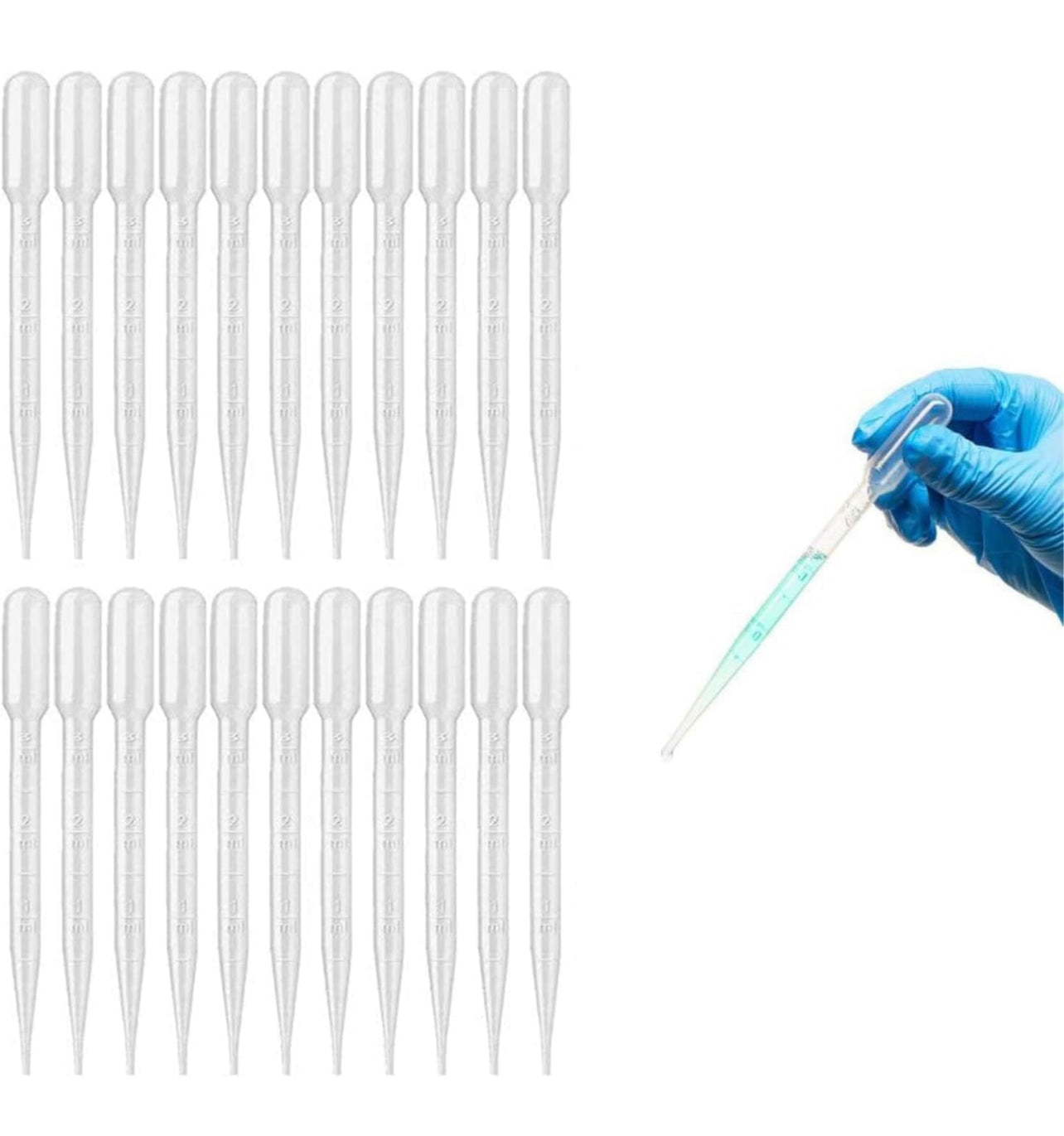 Plastic Droppers 2 x $1