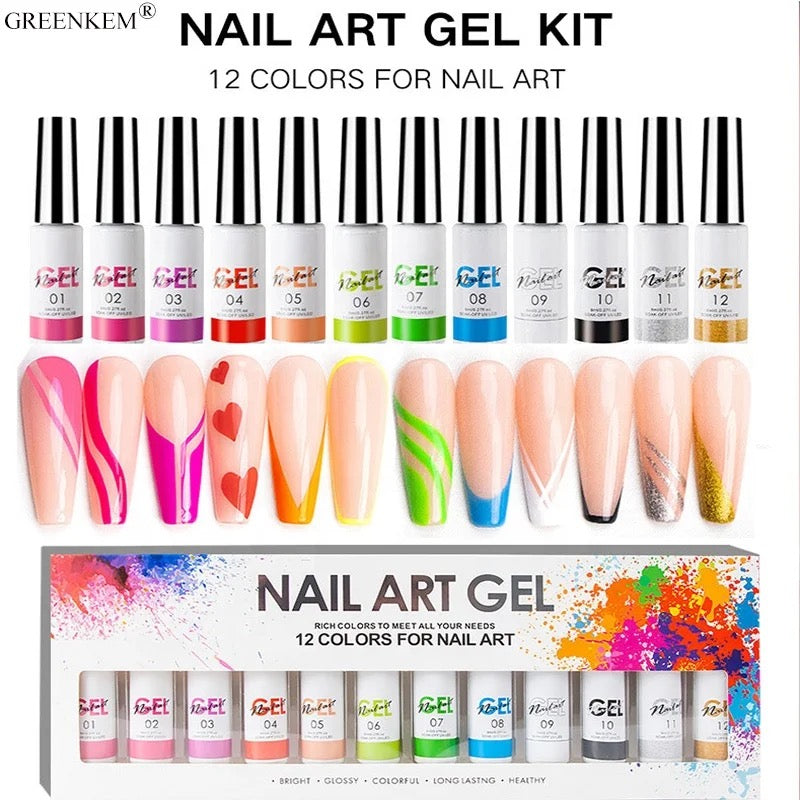 Nail Art Gel Kit