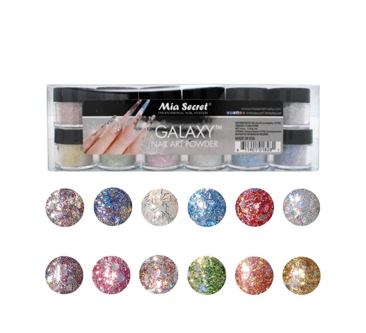 Mia Secret "GALAXY" Nail Art Powder