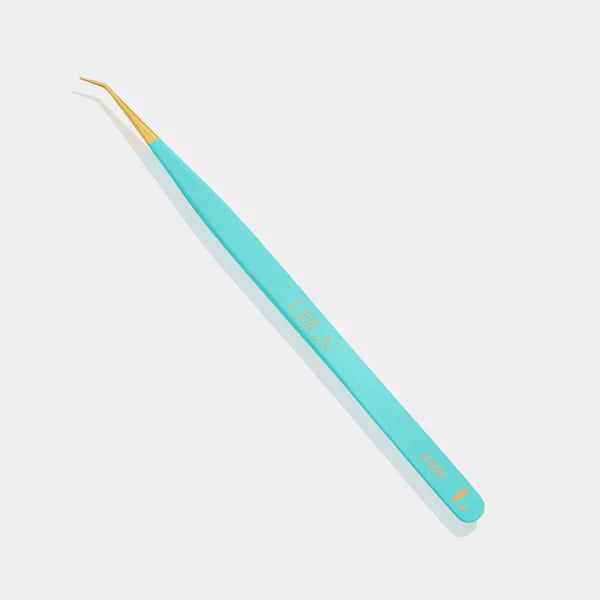 LBLA JL Teal Slim Isolation Tweezer- Long