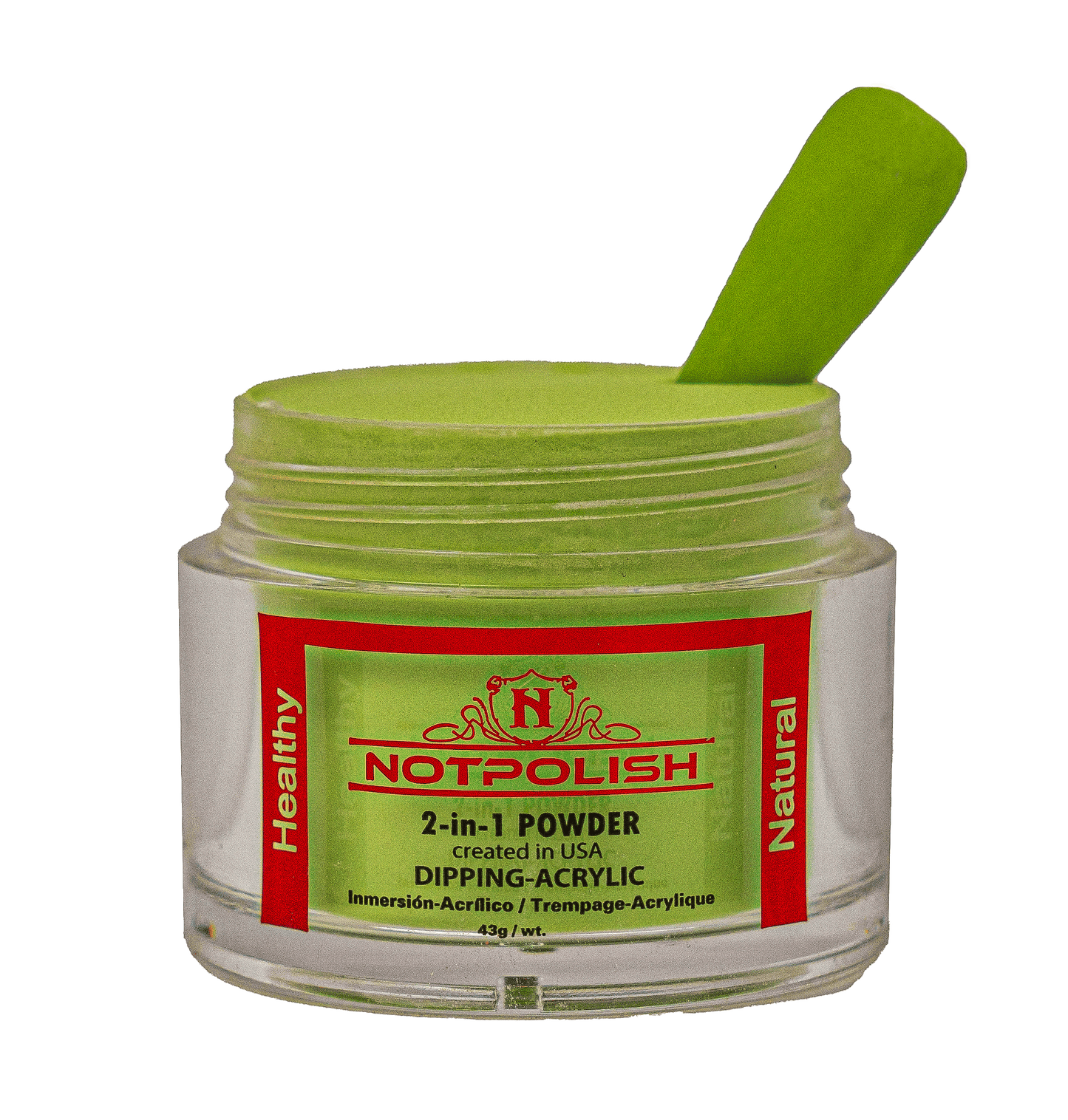 NOTPOLISH M69 GREEN ENVY POWDER