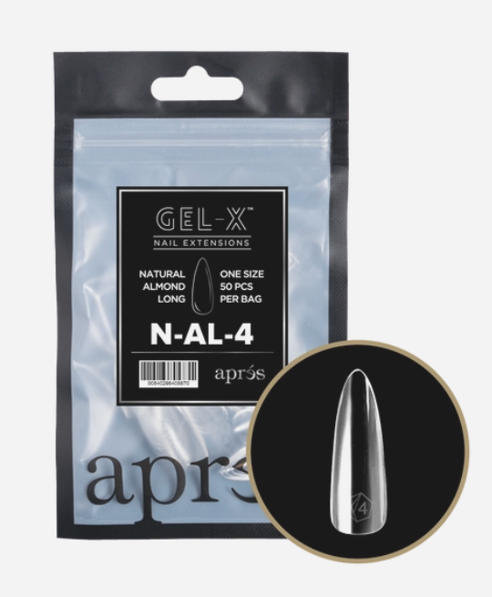 apres Gel-X® Natural Almond Long Refill Bag