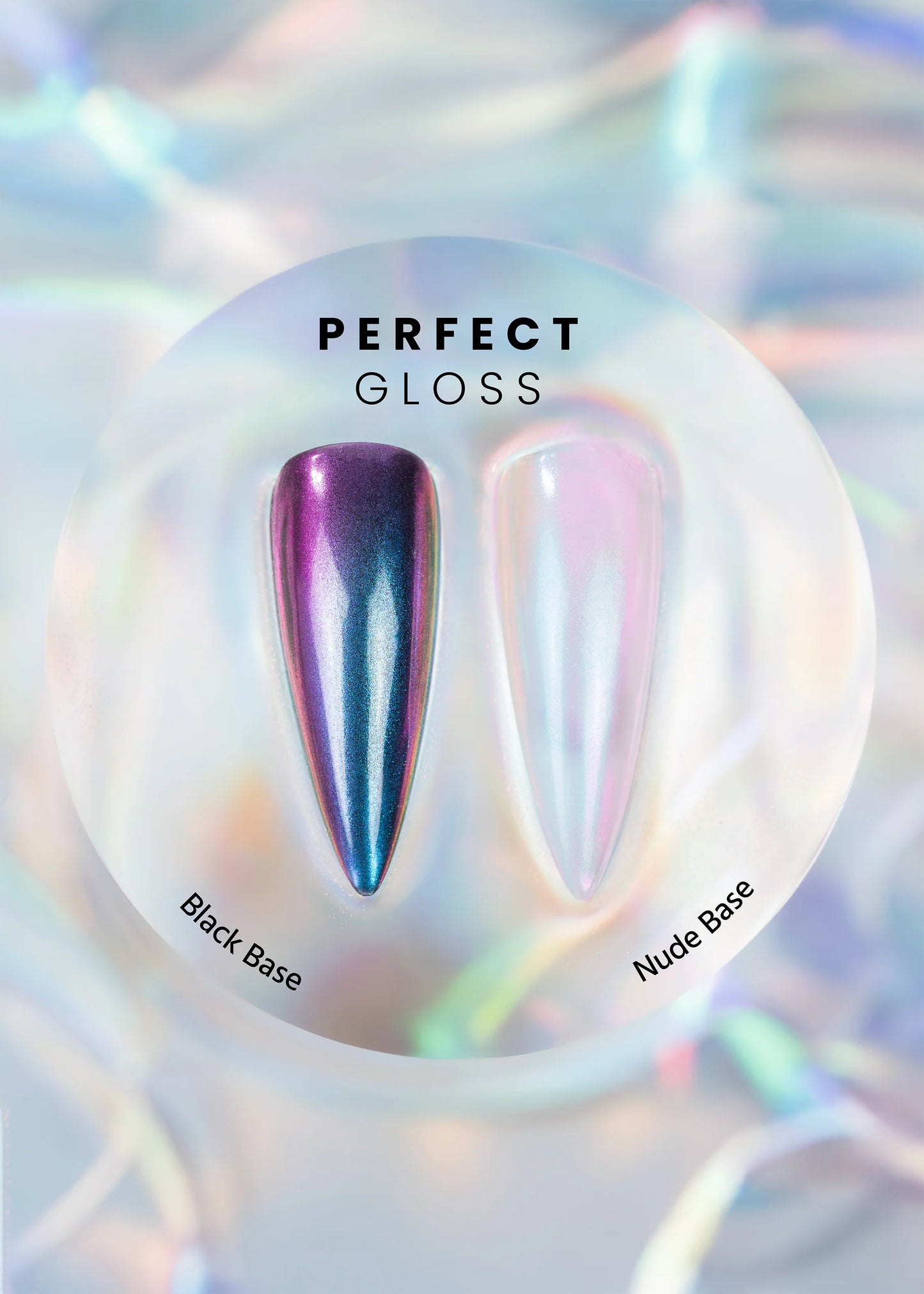 V BEAUTY PURE CHROME POWDER - PERFECT GLOSS