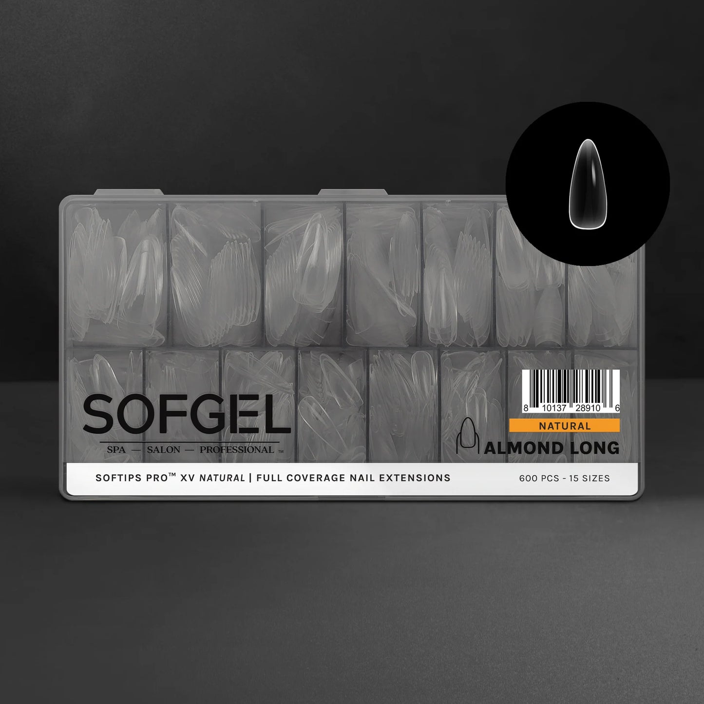 SOFTIPS PRO™ XV NATURAL - ALMOND LONG