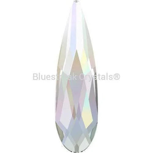 Bluestreak Swarovski Flat Back Crystals Rhinestones Non Hotfix Raindrop (2304) Crystal AB