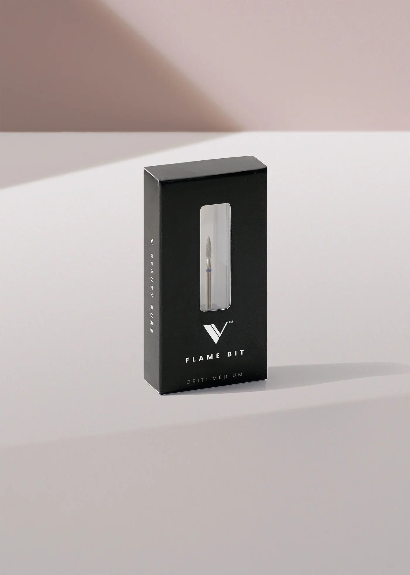 V BEAUTY PURE E-FILE BIT - FLAME BIT GRIT