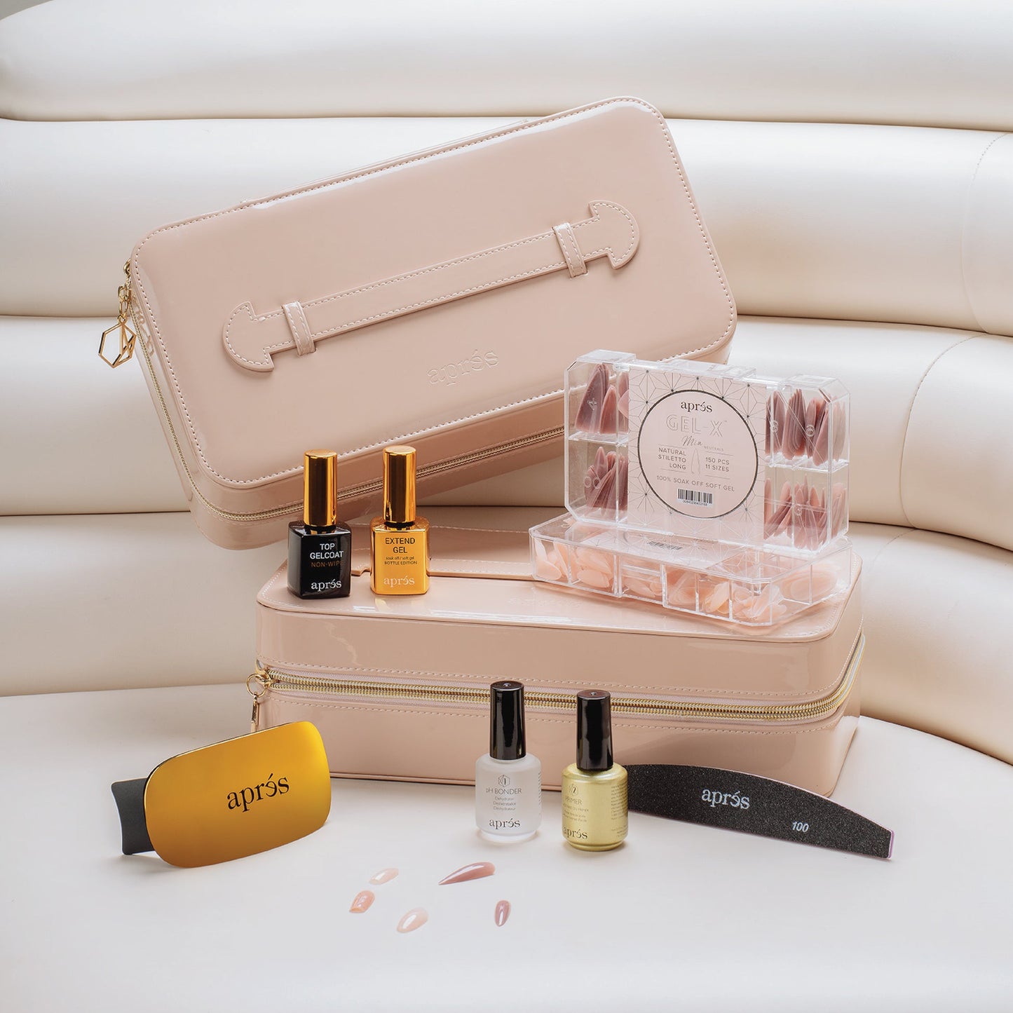 Aprés Neutrals Gel-X Nail Extension Kit