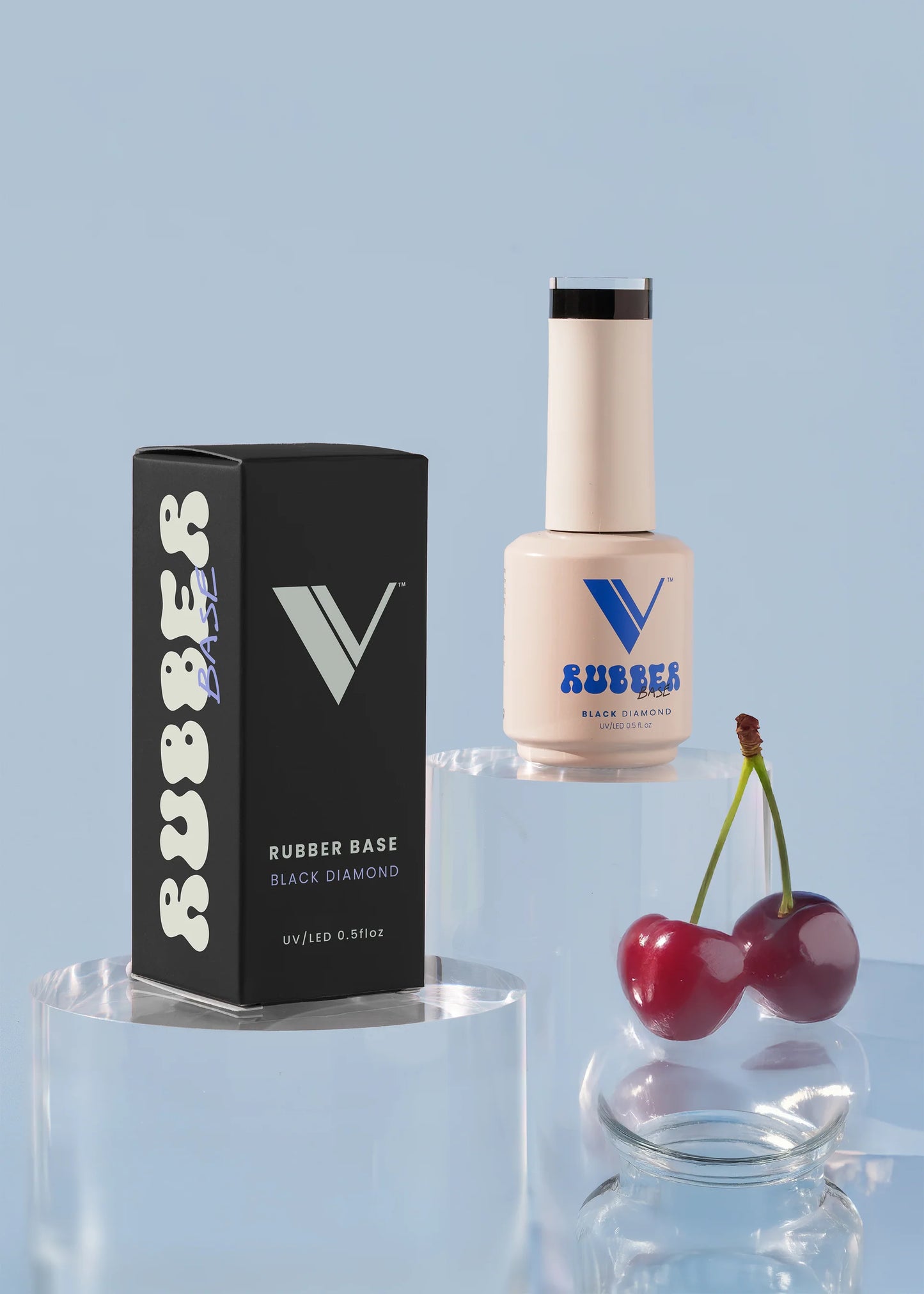 V BEAUTY PURE RUBBER BASE - Black Diamond