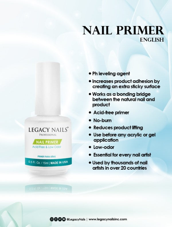 Legacy Nails NAIL PRIMER