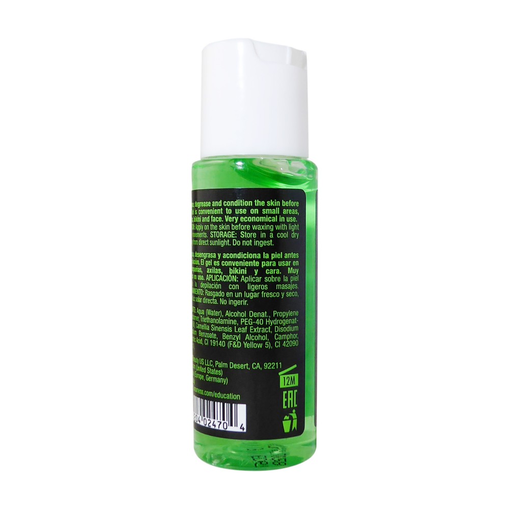 WAXNESS Pre Waxing Gel with Green Tea and Camphor