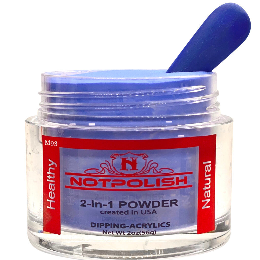 NOTPOLISH M93 LUSH BLUE POWDER