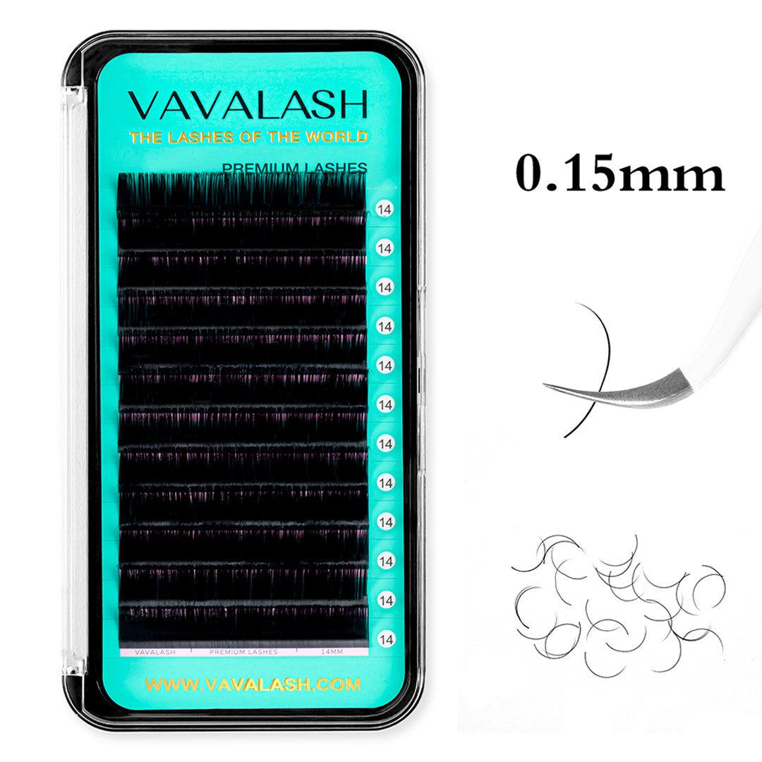 VAVALASH Classic Individual Premium Lash Extensions 0.15