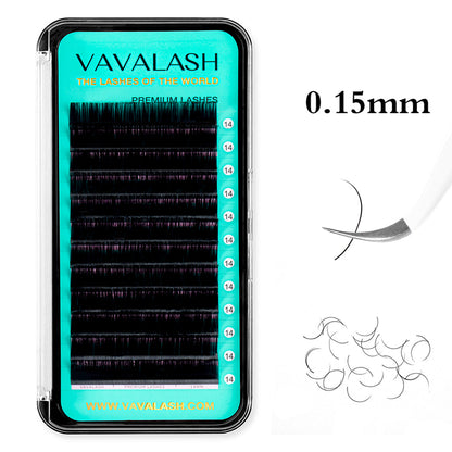 VAVALASH Classic Individual Premium Lash Extensions 0.15