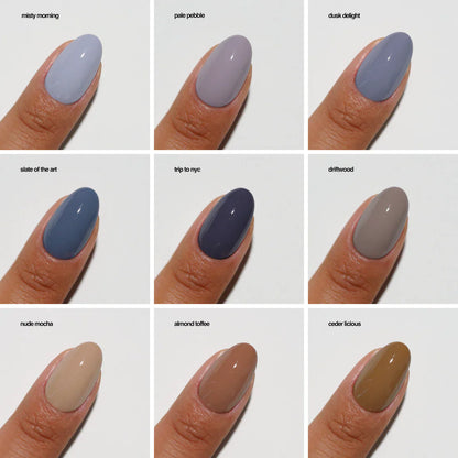 DND DIVA HAPPY TRAILS COLLECTION - 30 or 36 Gel/Lacquer Duos