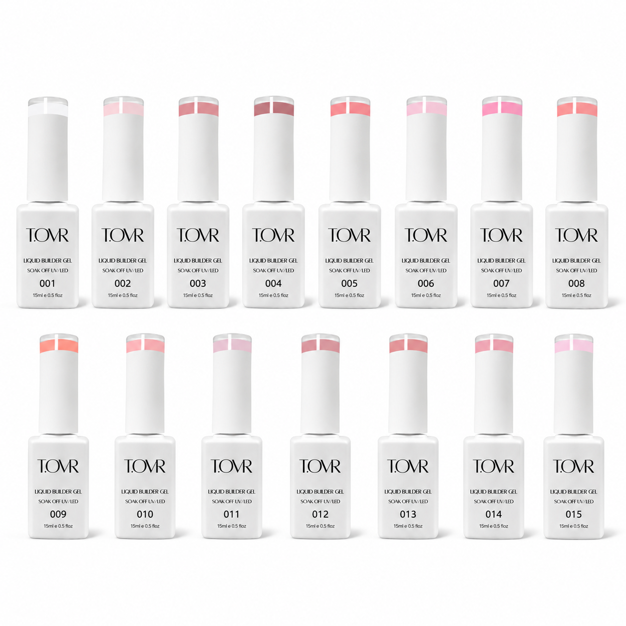 Take Over HEMA FREE Liquid Builder Gel 15ml 001-015