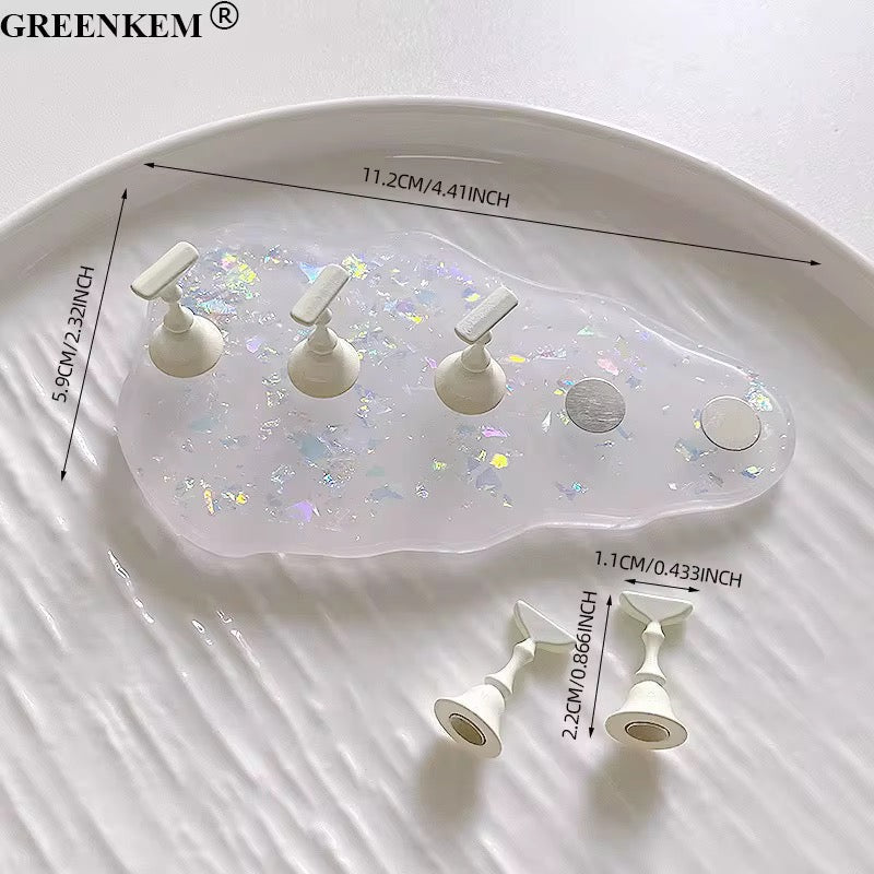 Glitter Magnetic Nail Stand