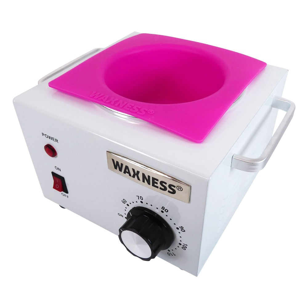 WAXNESS PROFESSIONAL WAX HEATER WN-5001 WHITE ELITE-SERIES 1 LB
