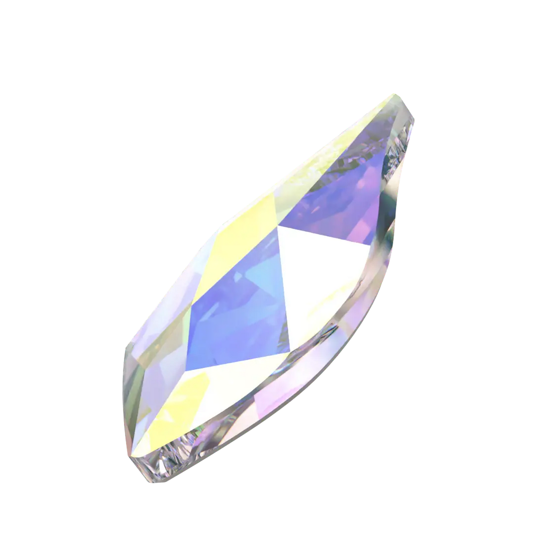 Swarovski Flat Back Crystals Non Hotfix Flame (2205) Crystal AB