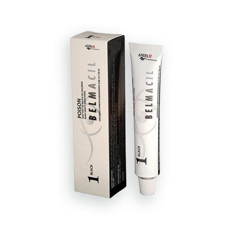 BELMACIL Permanent Cream Color for Eyelashes & Brows