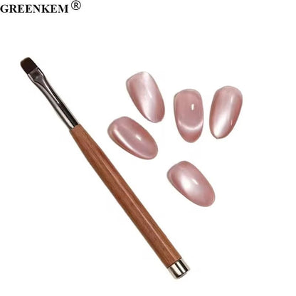 Nail Art Brush with Cateye Magnet