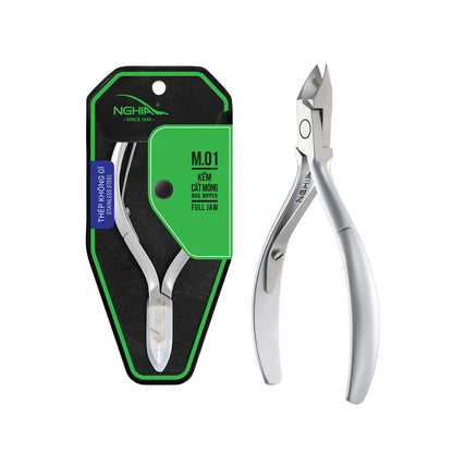 NGHIA Nail/Acrylic Nipper - M-01 (Stainless Steel)