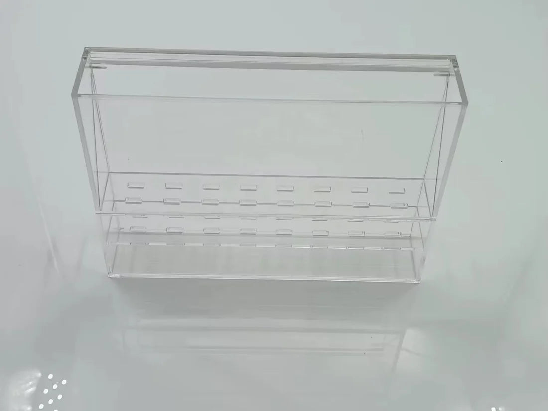 Tweezer Case with Lid: Holds 10