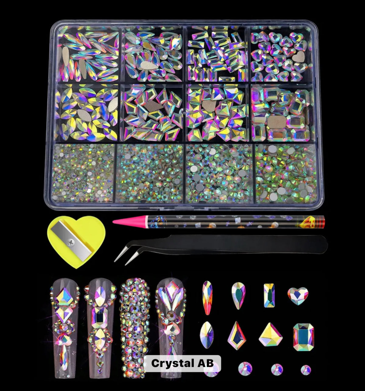 Rhinestone Diamond Pack with Wax Pencil & Tools