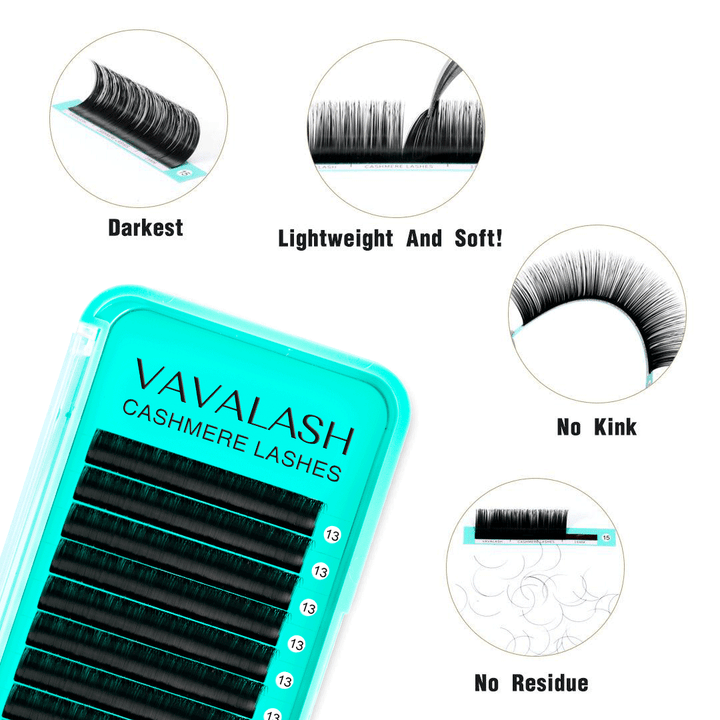 Vavalash Cashmere Mega Volume Lashes 0.03mm SC