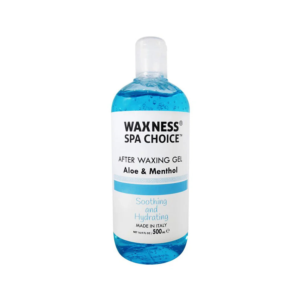 WAXNESS Spa Choice After Waxing Gel with Aloe and Menthol 500ml
