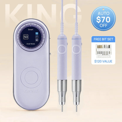 O NAIL Nail Drill Pro Max ( Dual Hand-piece Version)