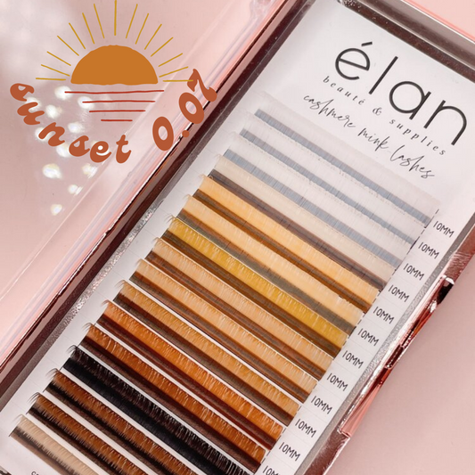 ELAN SUNSET 0.07 Cashmere Mink Lashes