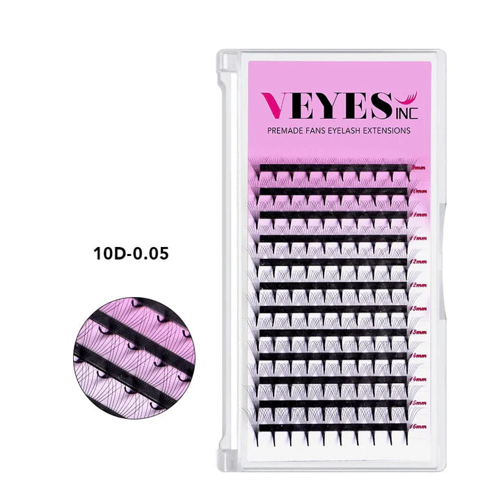 Veyes Premade Fans 10D .07 D-MIX