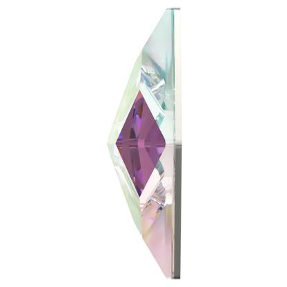 Swarovski Flat Back Crystals Non Hotfix Rhombus (2709) Crystal AB