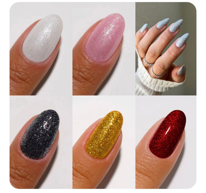 DND Diva Holiday Gel & Lacquer Duos - 6pc Bundle