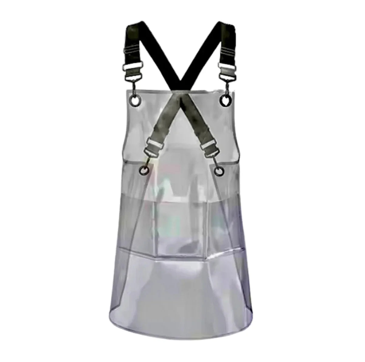 Transparent Apron with Adjustable Straps