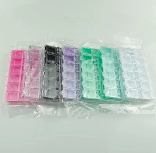 Rhinestone Storage Container 12 Grid