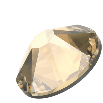 Swarovski Flat Back Crystals Non Hotfix (2000, 2058 & 2088) Crystal Golden Shadow