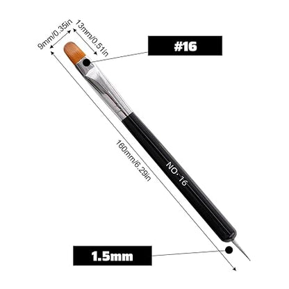 French Manicure Brush #16