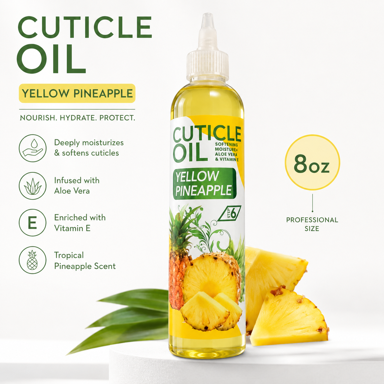 La Palm Pineapple Cuticle Oil