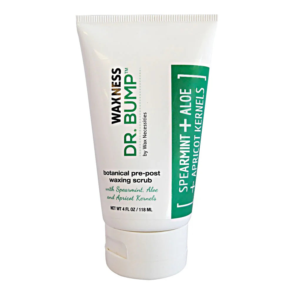 WAXNESS DR. BUMP BOTANICAL PRE POST WAXING SCRUB 4 FL OZ 118 ML