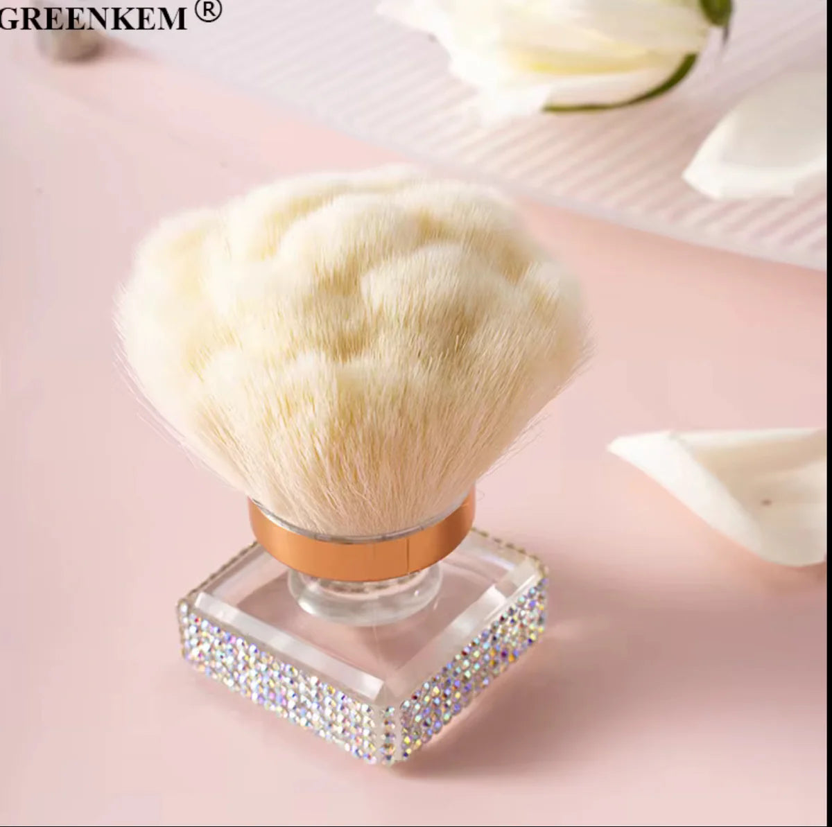 Rhinestone Nail Dust Brush